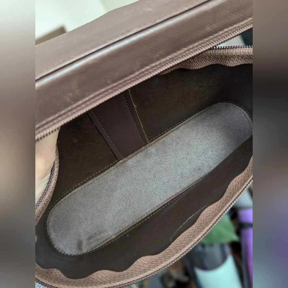 Vintage Burberrys- Nova Brown Canvas Crossbody - Picture 10 of 11